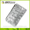 wholesale cosmetic bag for promotion/mini jelly glitter gold color jelly bag shiny glitter jelly bag